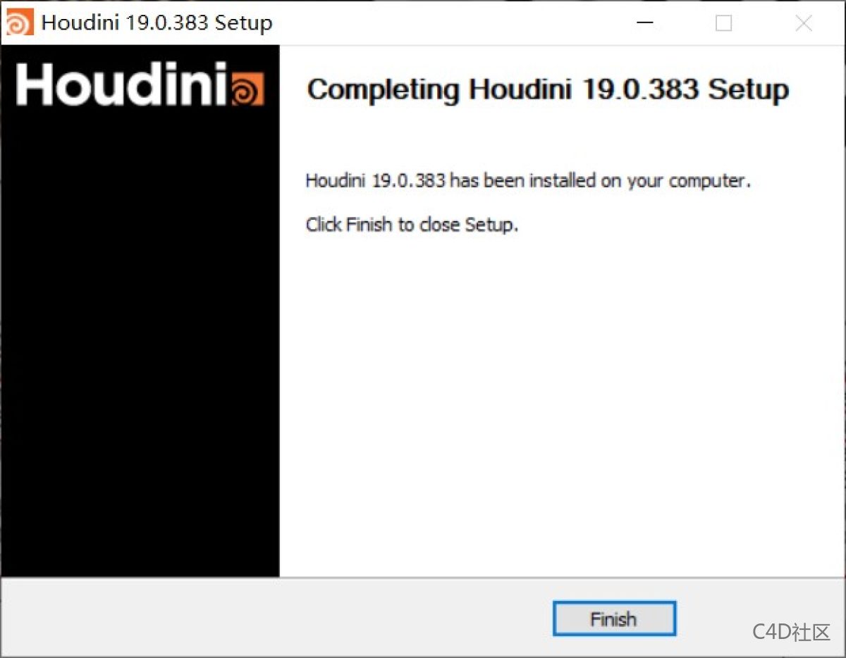 Houdini 19安装教程 9