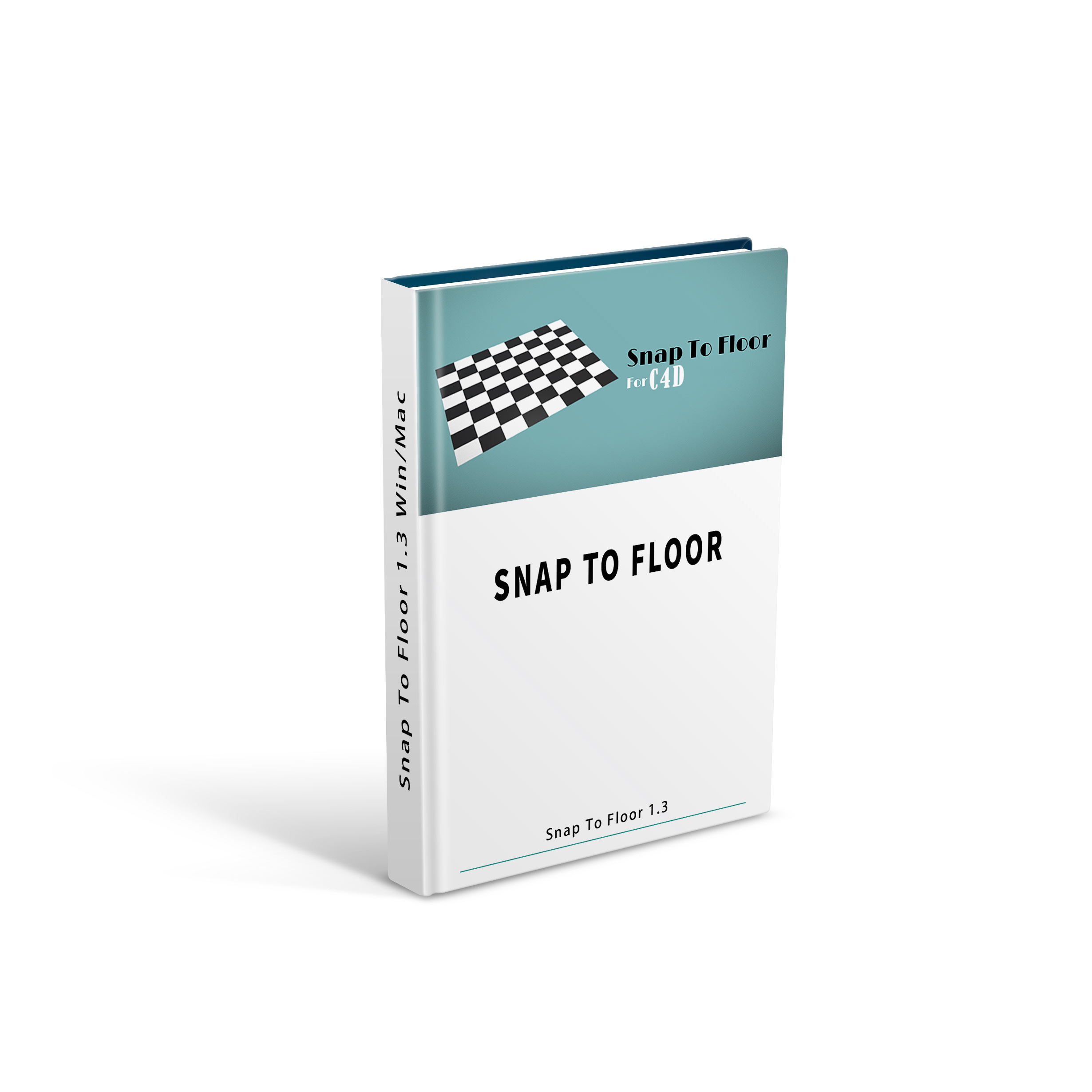 Snap To Floor 1.3 Fro C4D R16-R25 地面对齐插件英文版 Win/Mac
