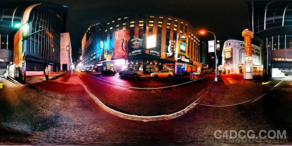 曼哈顿之夜夜景 (2)