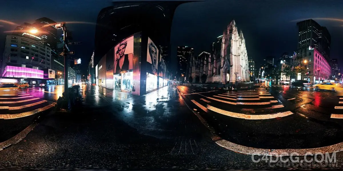 曼哈顿之夜夜景 (4)