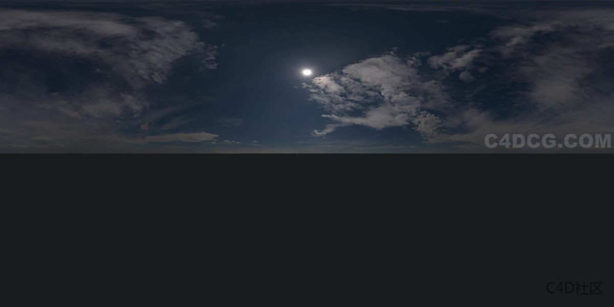 全景天空 (7)中午-HDRI天空贴图