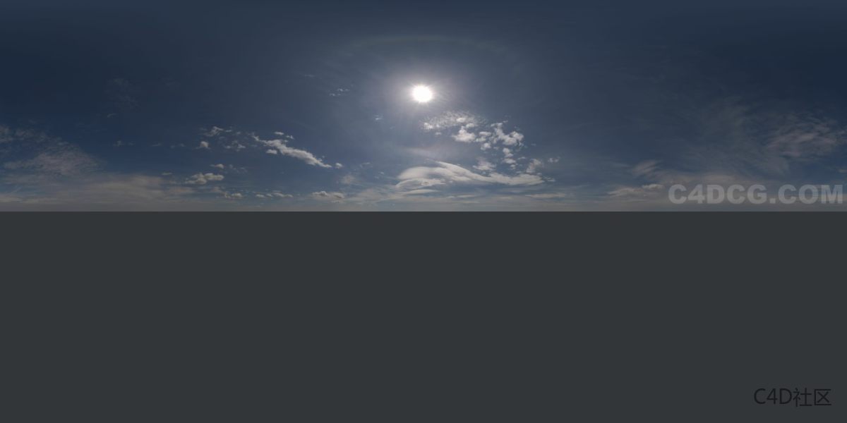 全景天空 (10)正午-HDRI天空贴图
