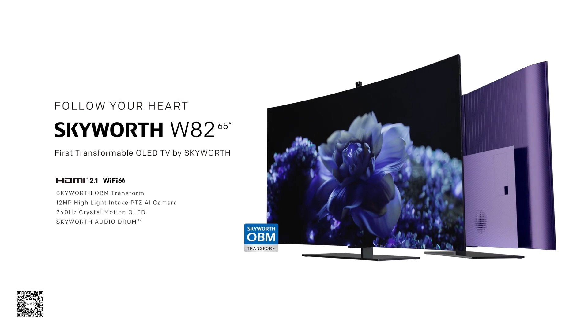 创维W8265创维首款可转换OLED电视