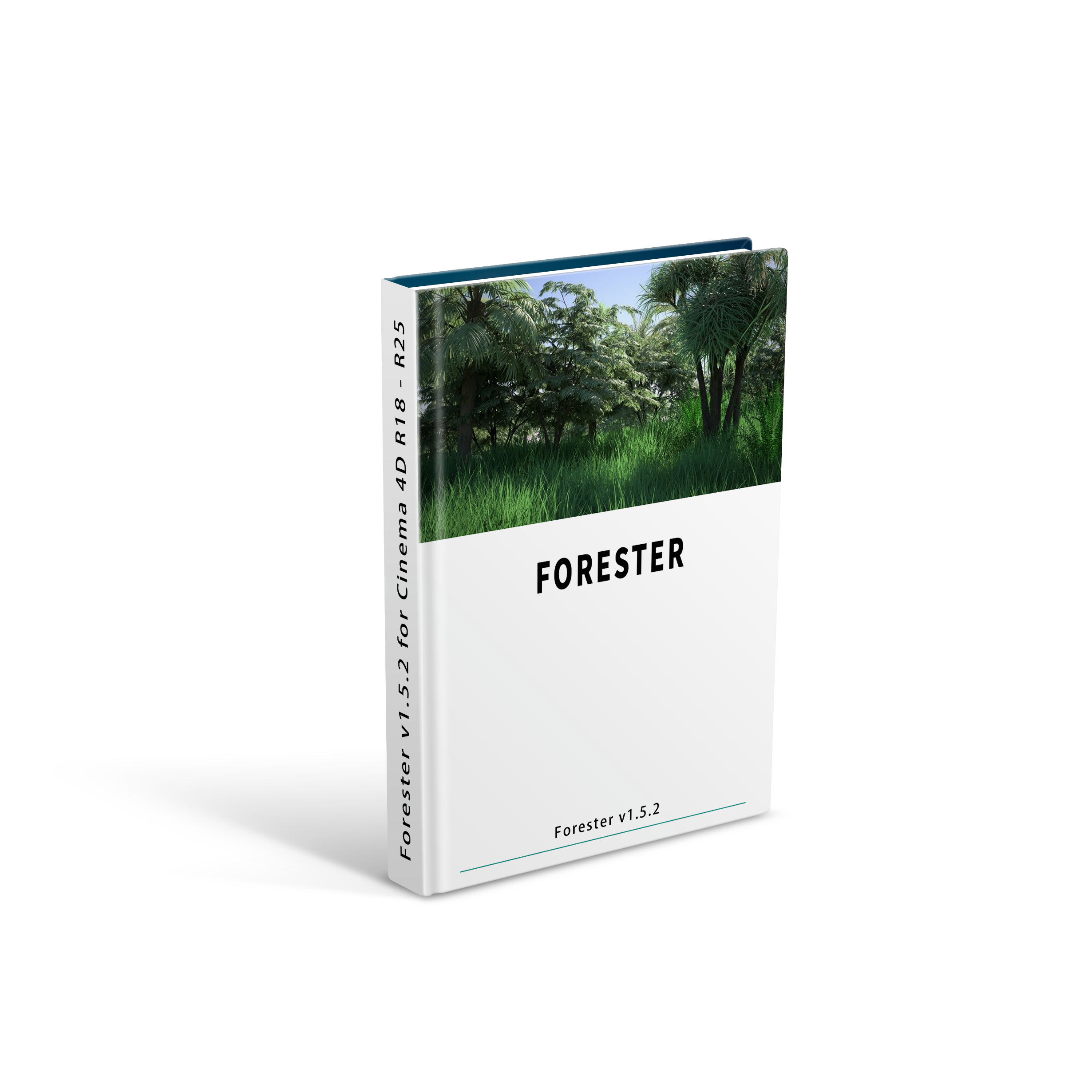 3DQUAKERS-Forester v1.5.2 for Cinema 4D R18-R25森林岩石植物树木花草生长动画插件英文破解版