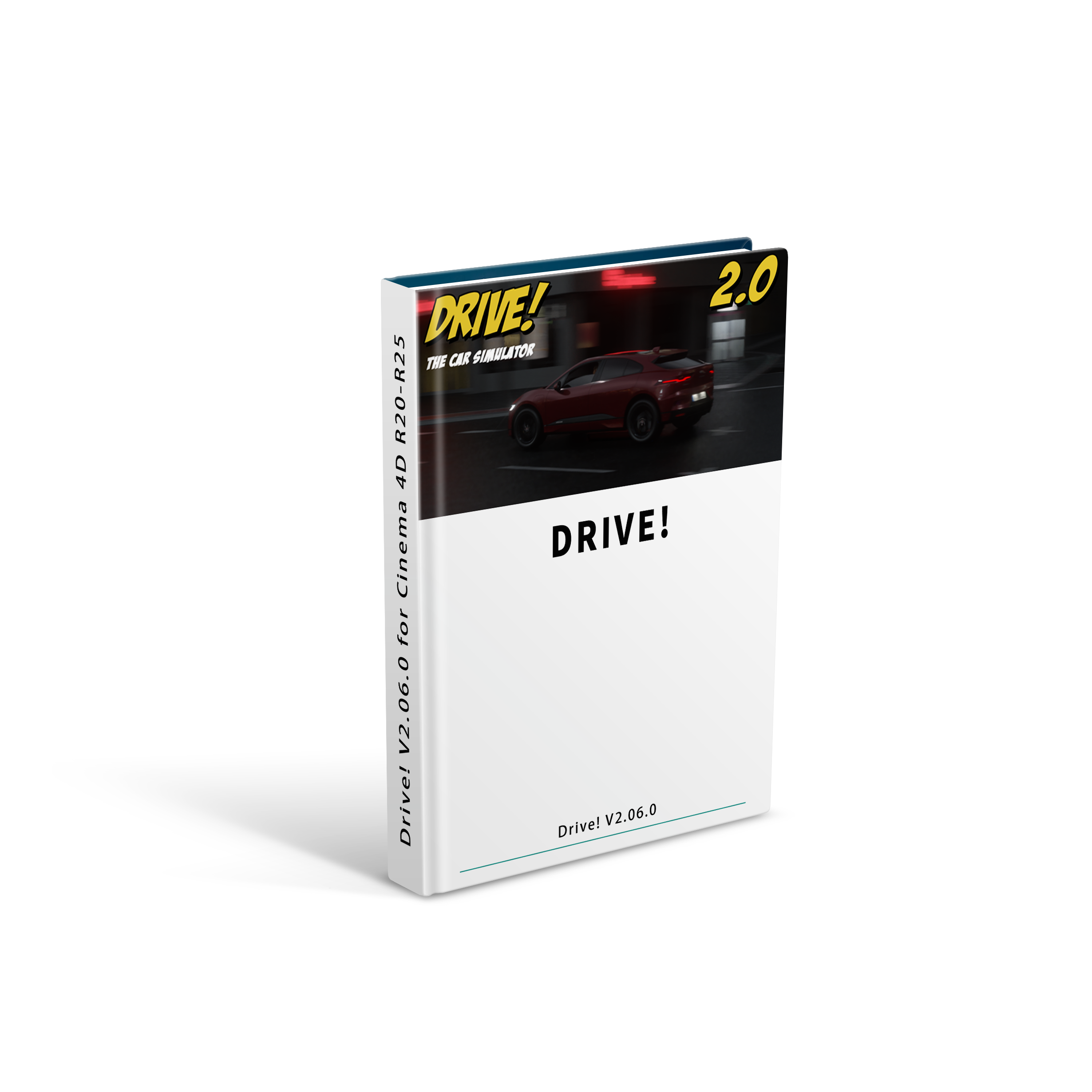 Drive! V2.06.0 for Cinema 4D R20-R25 C4D汽车绑定驱动插件