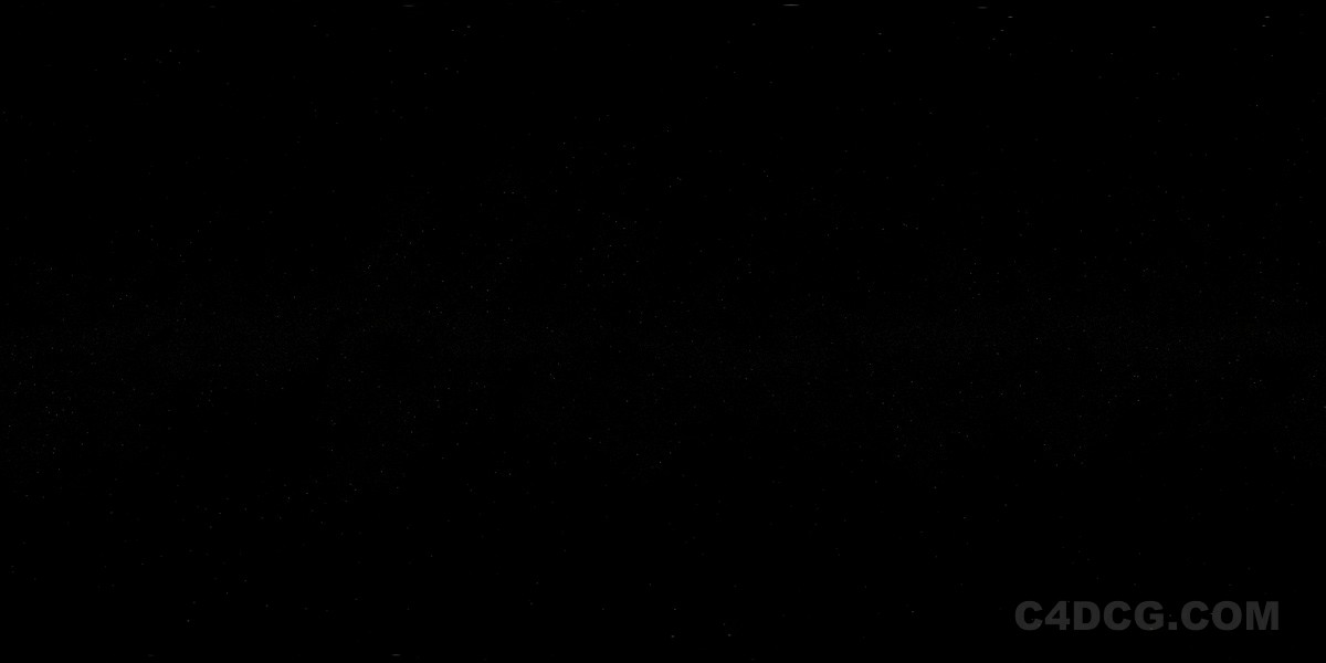 黑色星空HDR贴图-寥寥无几的星