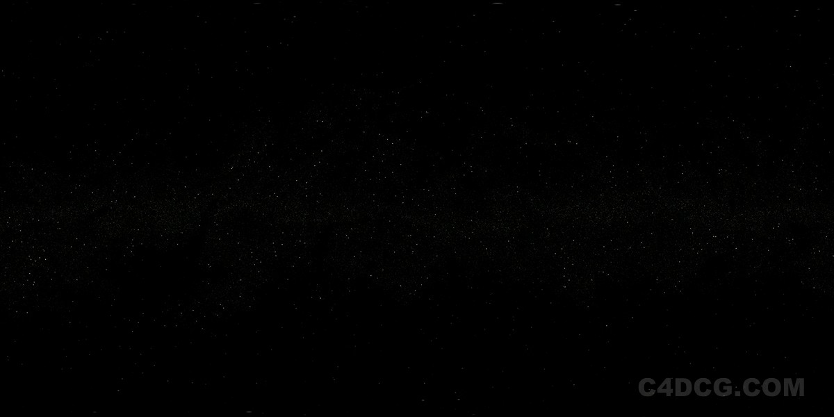 夜晚星空HDR贴图-繁星散漫