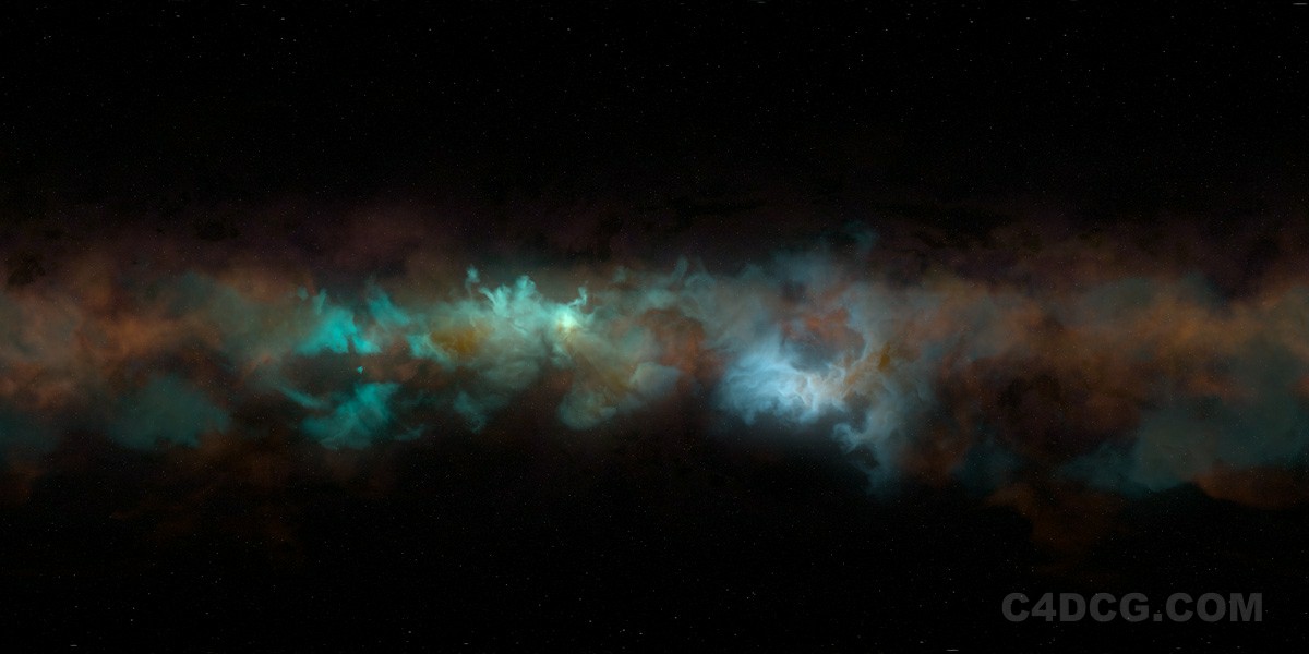 宇宙星云HDR贴图-生命诞生之初的美