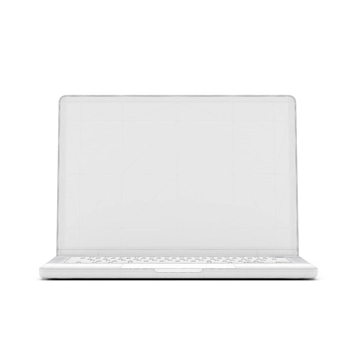 Macbook Pro 14白模