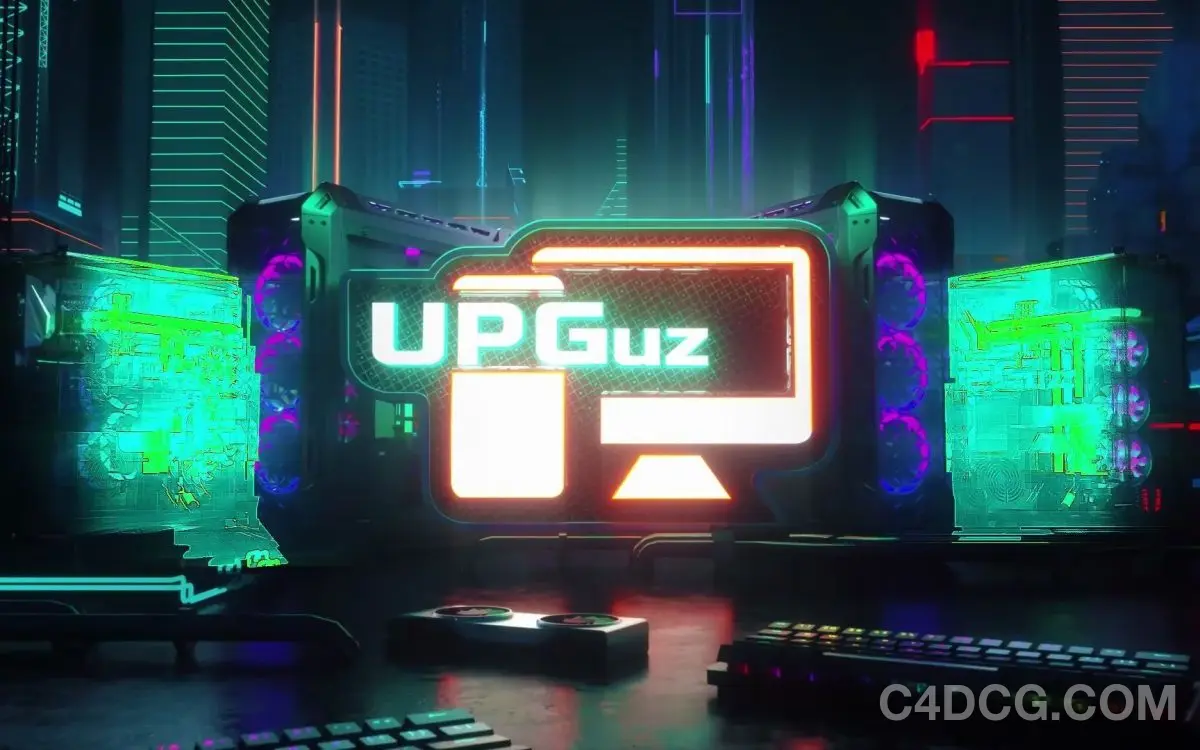 Upguz Intro 电脑整机产品动画