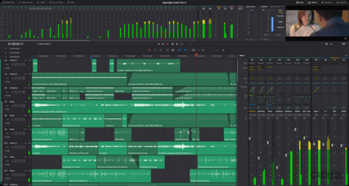 Blackmagic Design DaVinci Resolve Studio v17.4.5.0007 视频调色软件破解版