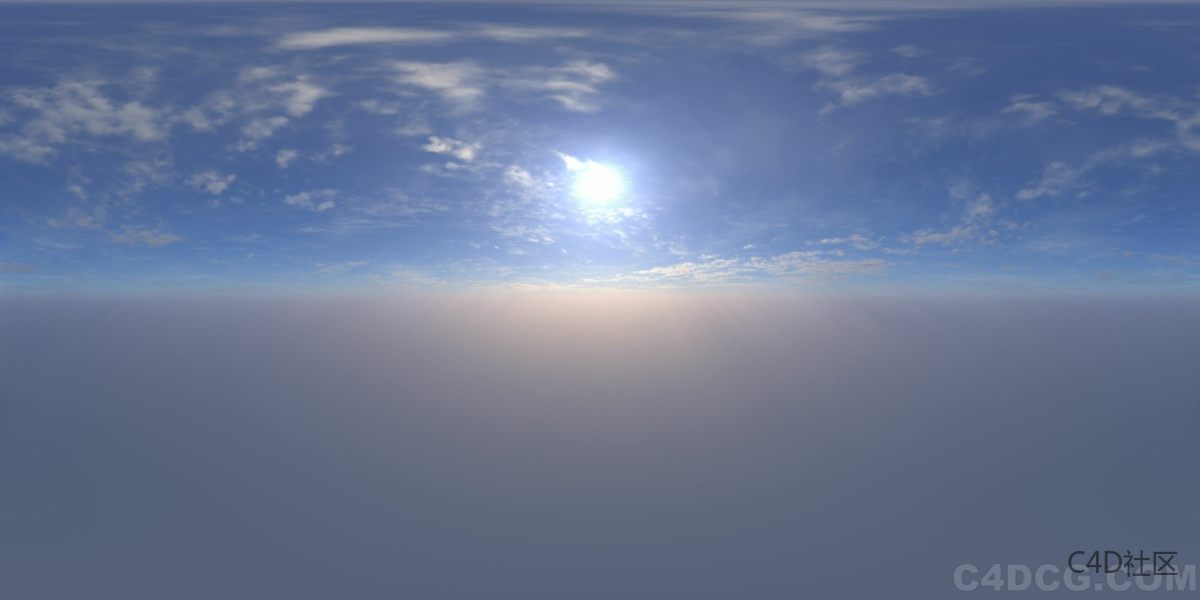 4K-HDRI-全景天空-天空云层丰富细节非常多